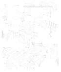 Page B Diagram and Parts List for WE12542A  Weed Eater Lawn Tractor